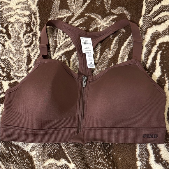 PINK Victoria's Secret Other - PINK Victoria's Secret Brown Sports Bra